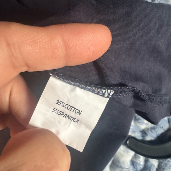 Casual Navy Blue Women's Dress - Picture 4 of 5